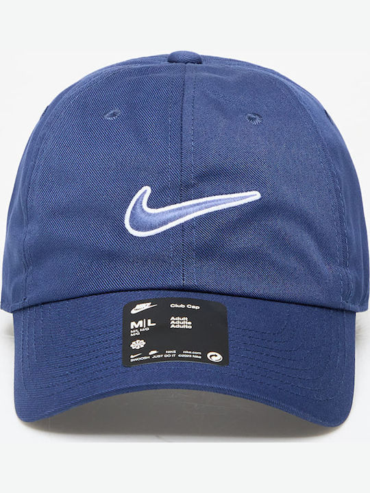 Club Unstructured Swoosh Cap Jockey Μπλε