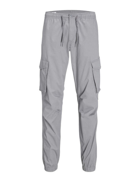 Trousers Cargo Elastic in Loose Fit Ultimate grey