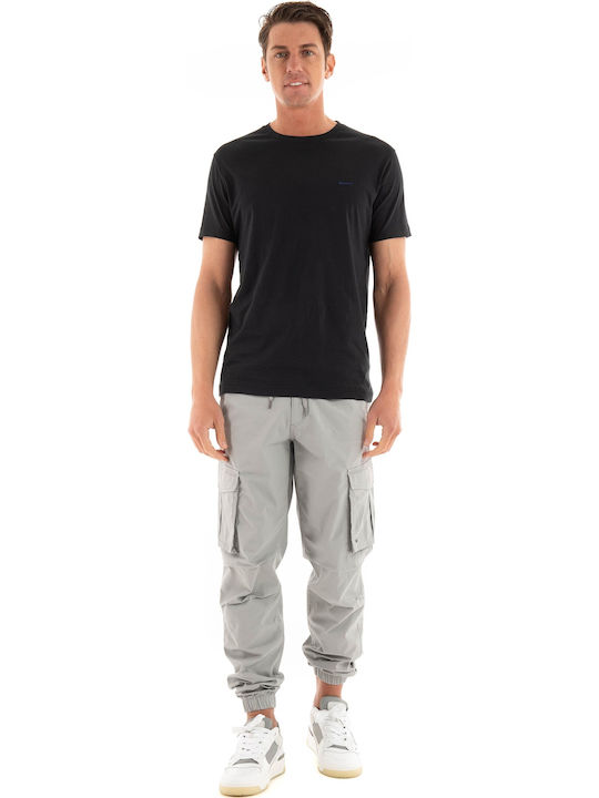 Trousers Cargo Elastic in Loose Fit Ultimate grey