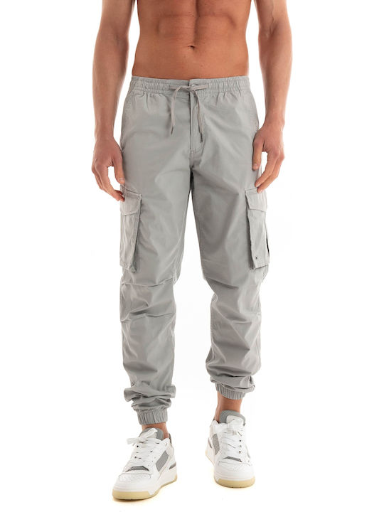 Trousers Cargo Elastic in Loose Fit Ultimate grey