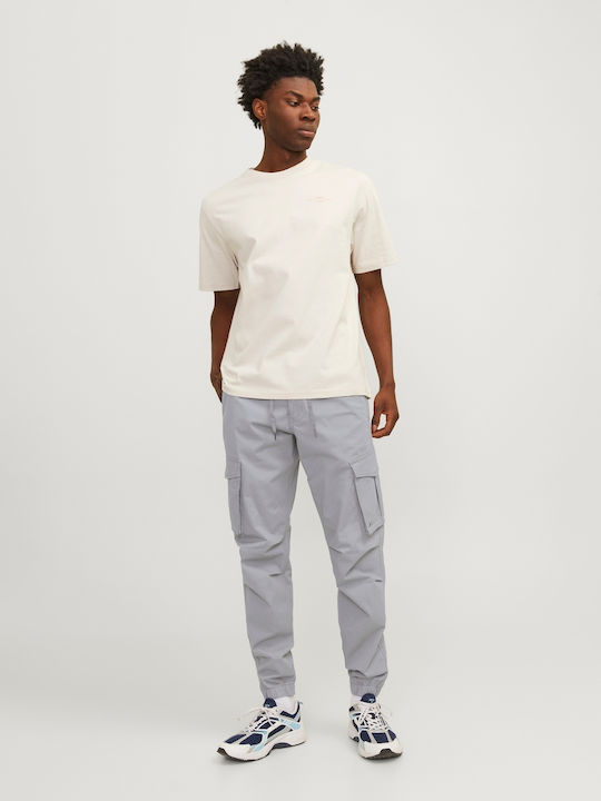 Trousers Cargo Elastic in Loose Fit Ultimate grey