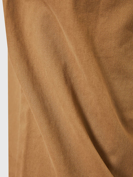 Trousers Chino Elastic in Regular Fit Vintage Beige