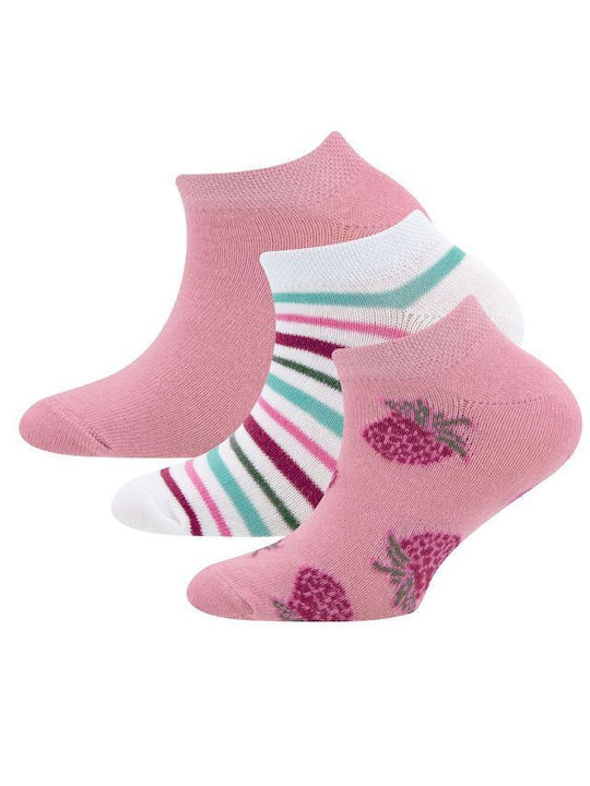 Ewers Kids' Ankle Socks Pink