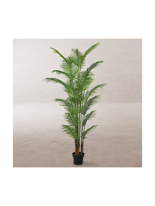 BigBuy Artificial Plant in Pot Areca Palm 210cm 1pcs