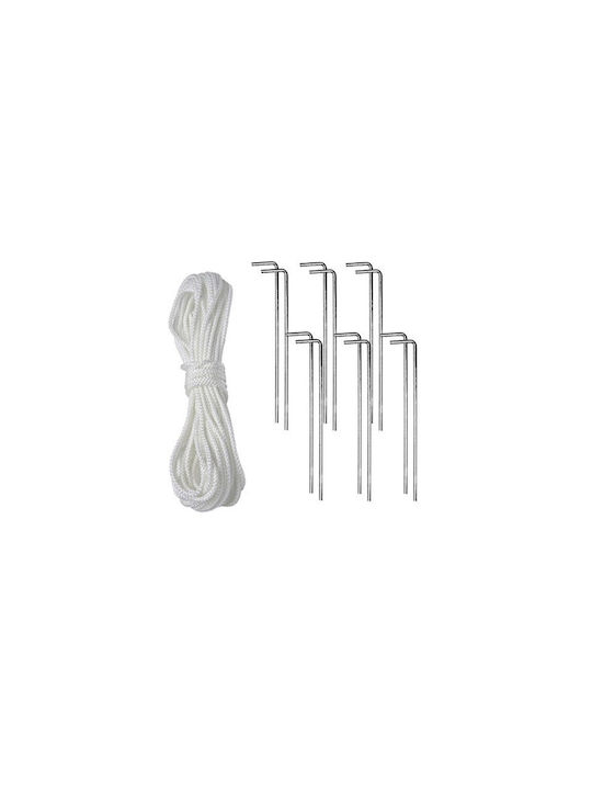 Timeless Tools Gazebo Grădină Alb x3m