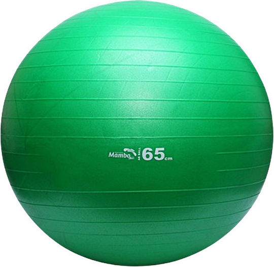 Mambo Max AB Gym Ball Μπάλα Pilates 65cm 0.4kg σε Πράσινο Χρώμα