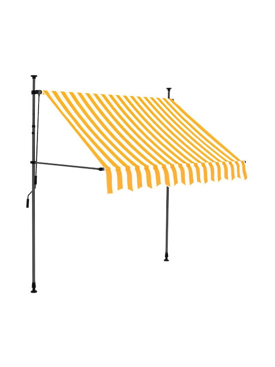 vidaXL Terrace Freestanding Tent with LED Light Led 1.5x1.2cm