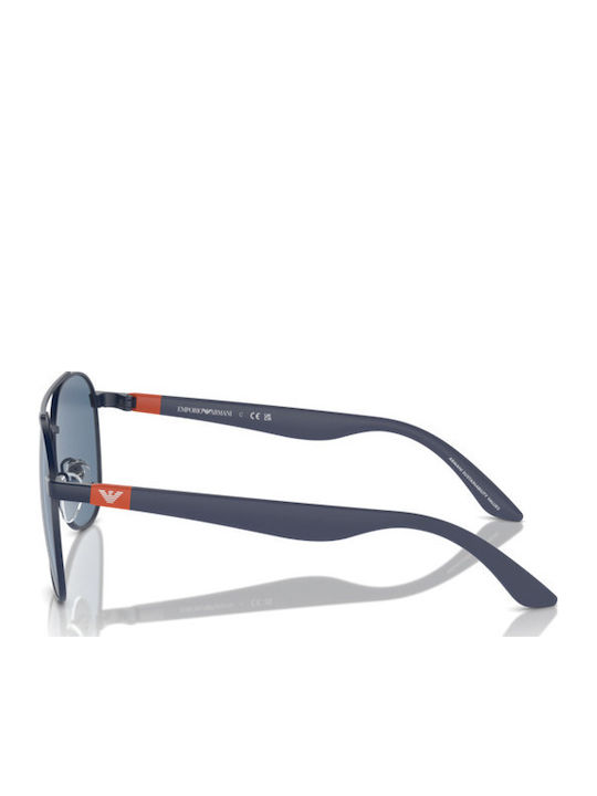 Emporio Armani Aviator Παιδικά Γυαλιά Ηλίου Μπλε