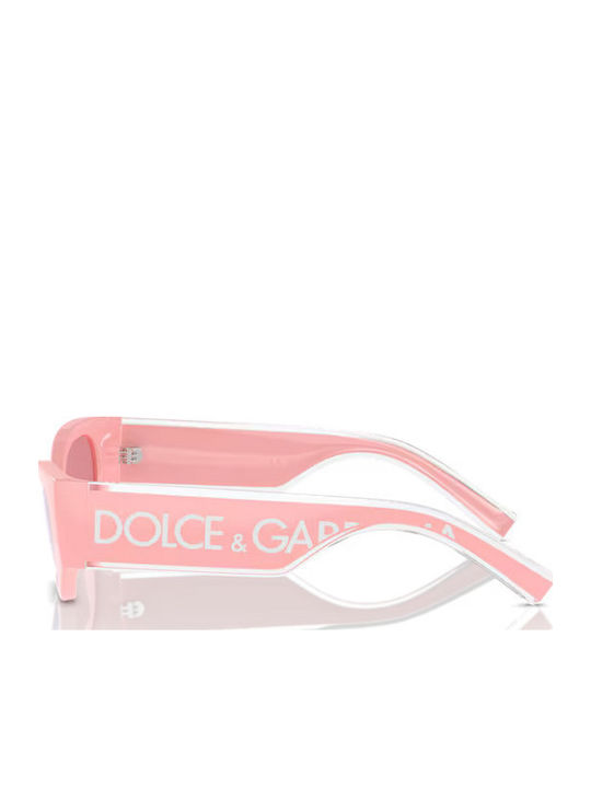 Dolce & Gabbana Cat Eye Παιδικά Γυαλιά Ηλίου Ροζ