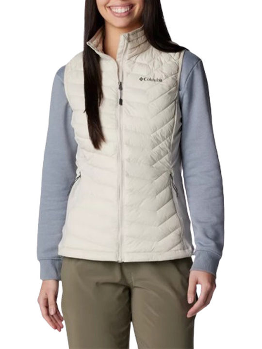 Columbia Women's Short Lifestyle Jacket Waterproof for Winter White