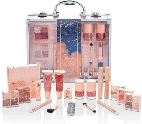 Sunkissed Q-ki You Are A Star Vanity Кутия за грим за Лице, Очи и Устни Погалено 19бр