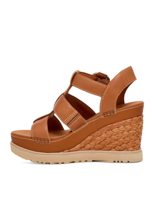 Abbot Women's Platform Shoes Tabac Brown