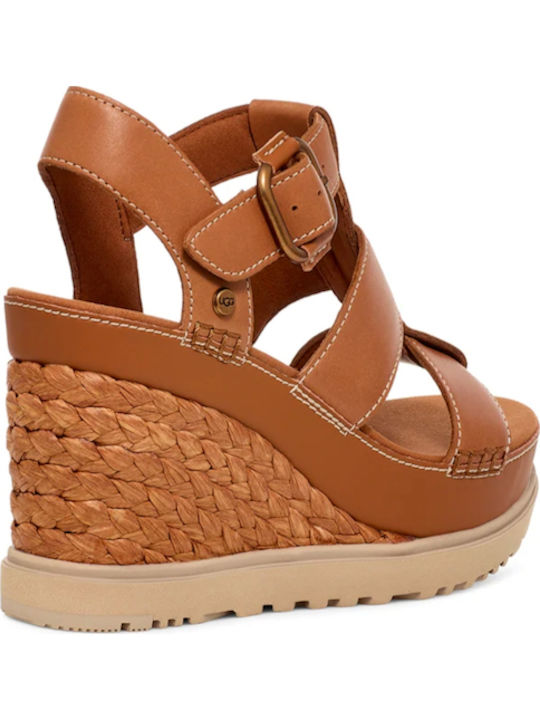 Abbot Women's Platform Shoes Tabac Brown