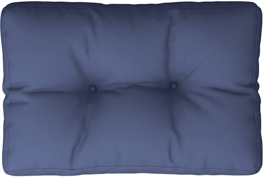 vidaXL Waterproof Bench Cushion for Palette with Backrest Navy 40x50cm