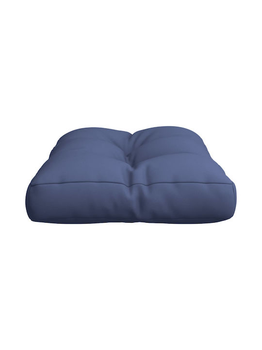 vidaXL Waterproof Pallet Bench Cushion Navy Blue 40x60cm. 377966