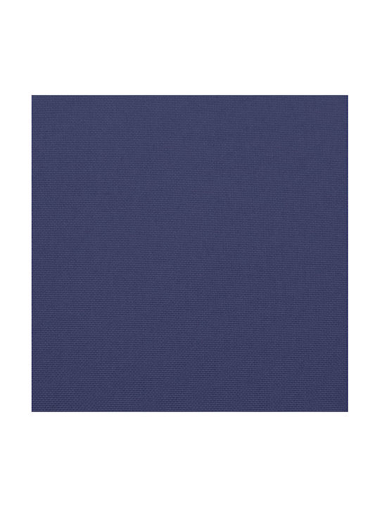 vidaXL Waterproof Pallet Bench Cushion Navy Blue 40x60cm. 377966