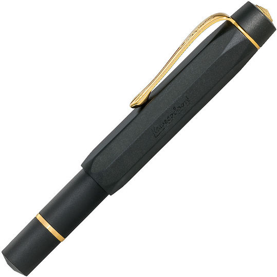 Kaweco Sport Al Module Stilou Medium Negru Din Aluminiu Cu Cerneală Neagră