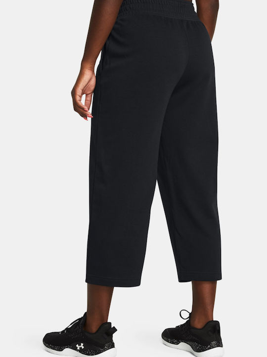 Under Armour Ua Rival Terry Women's Flared Sweatpants Black