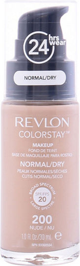 Revlon Colorstay Makeup Normal Dry Skin 200 Nude 30ml