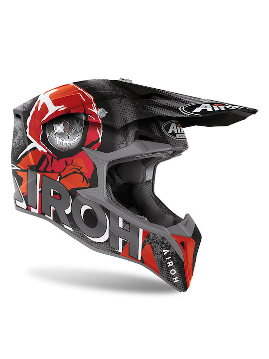 Airoh Wraap Alien Motorradhelm Motocross ECE 22.05 1330gr