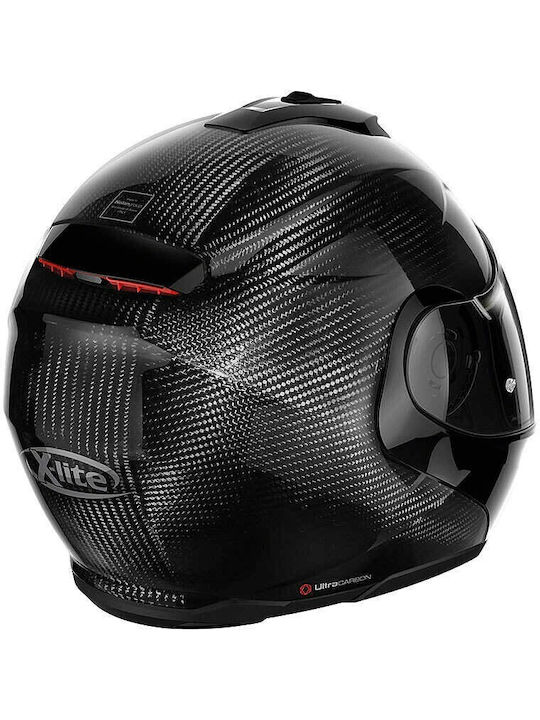 X-Lite X-1005 Ultra Carbon Glossy Black Motorradhelm Aufklappbar