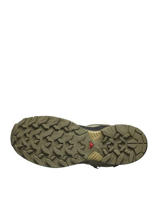 Salomon X Ultra 360 Ανδρικά Ορειβατικά Μποτάκια Αδιάβροχα με Μεμβράνη Gore-Tex Πράσινα