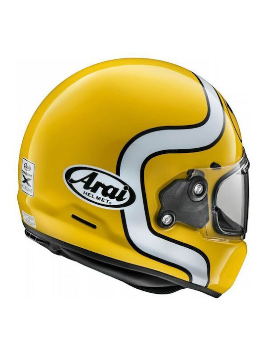 Arai Concept-X HA Yellow Κράνος Μηχανής Full Face με Pinlock