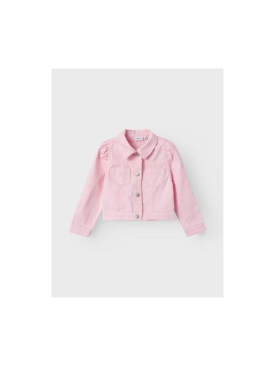 Name It Jachetă casual pentru copii Pink