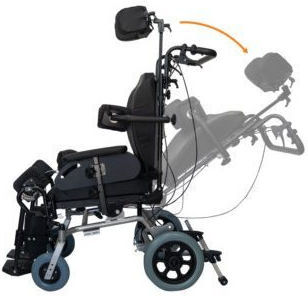 Mobiak Dione Ii Wheelchair 12" Special Type 0803401 Black