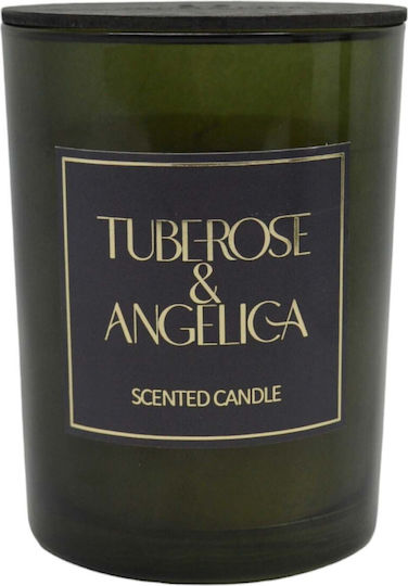 Ankor Aromatic Candle in Jar with Tuberose & Angelica Scent 8x10.5cm