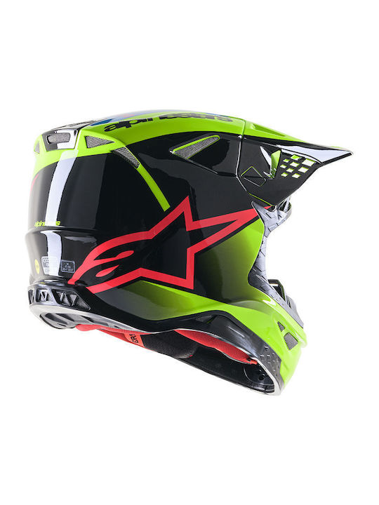 Alpinestars Supertech M10 Κράνος Μηχανής Motocross