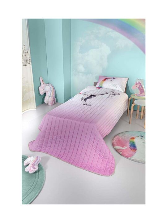 Saint Clair Σετ Παιδικό Κουβερλί Μονό 160x230εκ.