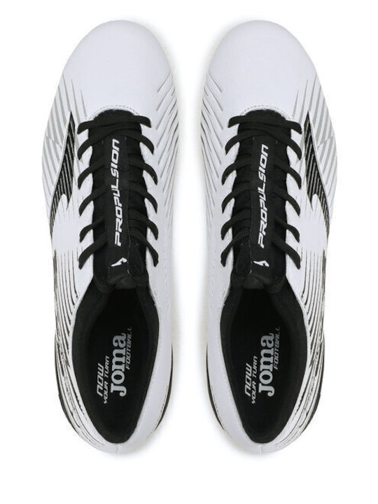 Joma Propulsion Fußballschuhe mit Stollen Weiß