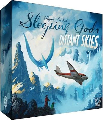 Red Raven Games Brettspiel Sleeping Gods: Distant Skies für 1-4 Spieler 13+ Jahre