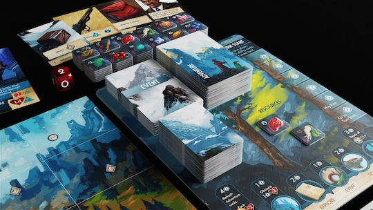 Настолна игра Sleeping Gods: Distant Skies за 1-4 играчи 13+ години RVM030 (EN) Red Raven Games