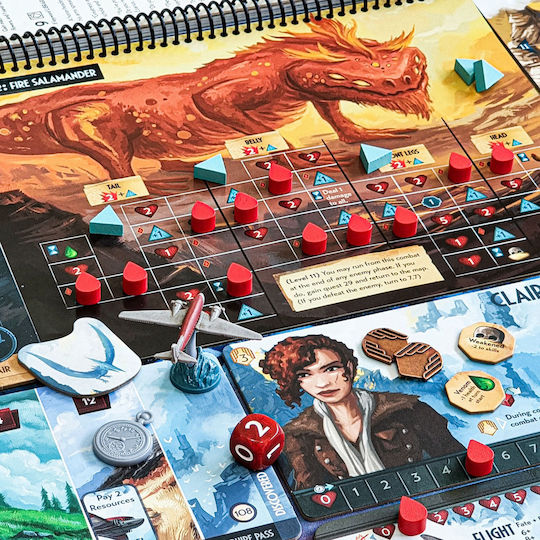 Настолна игра Sleeping Gods: Distant Skies за 1-4 играчи 13+ години RVM030 (EN) Red Raven Games