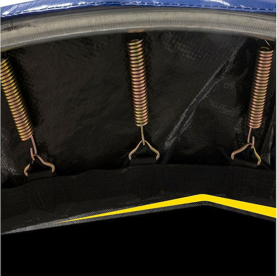 Dunlop Τραμπολίνο Εξωτερικού Χώρου Διαμέτρου 244εκ. με Προστατευτικό Δίχτυ Μπλε