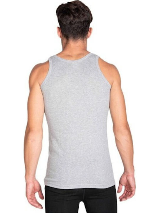 Men's Undershirt Sleeveless in Gray Color