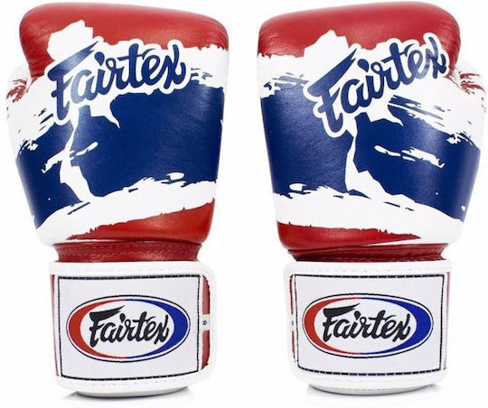 Fairtex BGV1 Mănuși de Box din Piele Sintetică pentru Competiție Multicolore