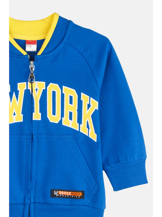 Kids Cardigan Blue New York