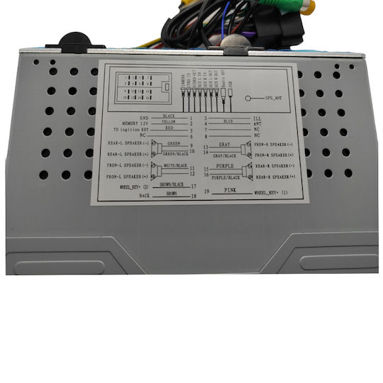Car Radio 1 DIN Bluetooth USB