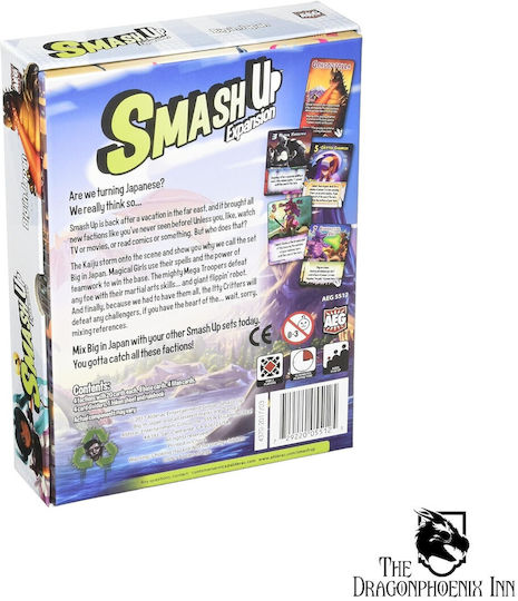 Επέκταση Παιχνιδιού Smash Up Big In Japan για 2 Παίκτες 14+ Ετών (EN) Alderac