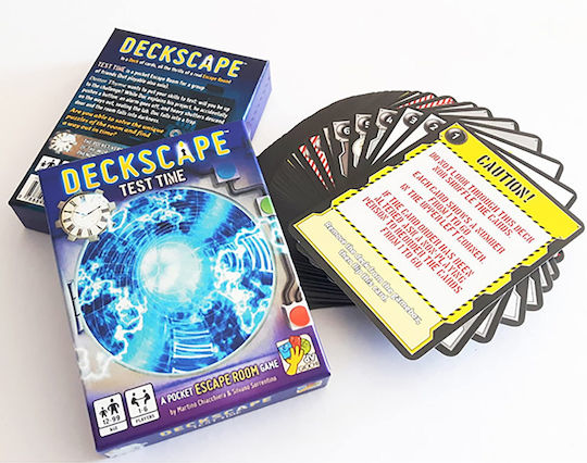 Brettspiel Deckscape: Ταξίδι στον Χρόνο für 1-6 Spieler 12+ Jahre Kaissa