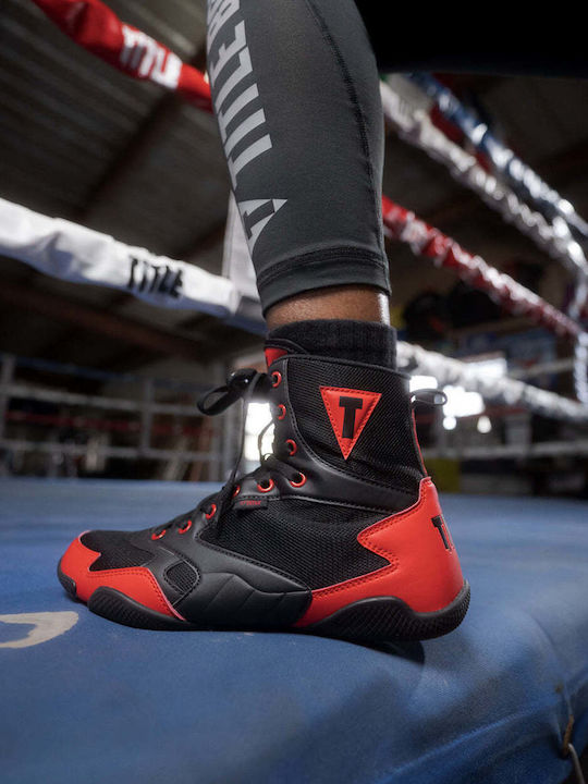 Title Boxing Charged TBS31 Boxing Shoes Black