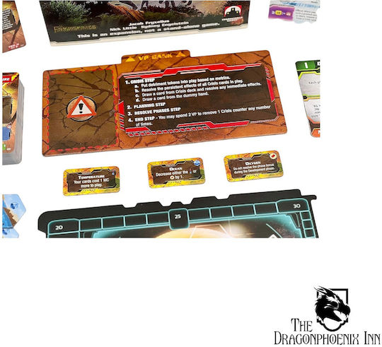 Разширение на играта Terraforming Mars: Ares Expedition - Crisis за 1-4 играчи 14+ години (EN) Stronghold Games