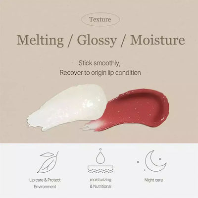 Mixsoon Vegan Melting Lip Balm 01 Clear 4.1gr