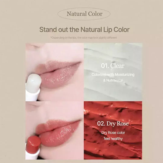 Mixsoon Vegan Melting Lip Balm 01 Clear 4.1gr