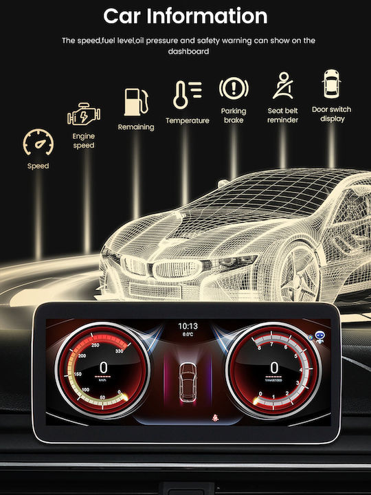 Carmedia Car Audio System for Audi A1 2010-2018 (Bluetooth/USB/WiFi/GPS/Apple-Carplay/Android-Auto) with Touch Screen 10.25"