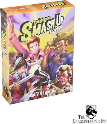 Alderac Extensie Joc Smash Up That 70's pentru 2 Jucători 14+ Ani