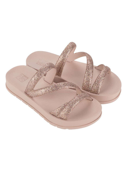 Zaxy Kinder Flip Flops Gold